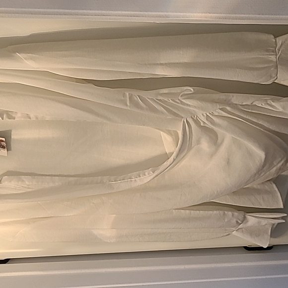 Naha Draped Sexy Mini Shirt Wrap Ruched Mini Dress - Picture 3 of 6